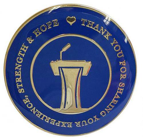 front of medallion