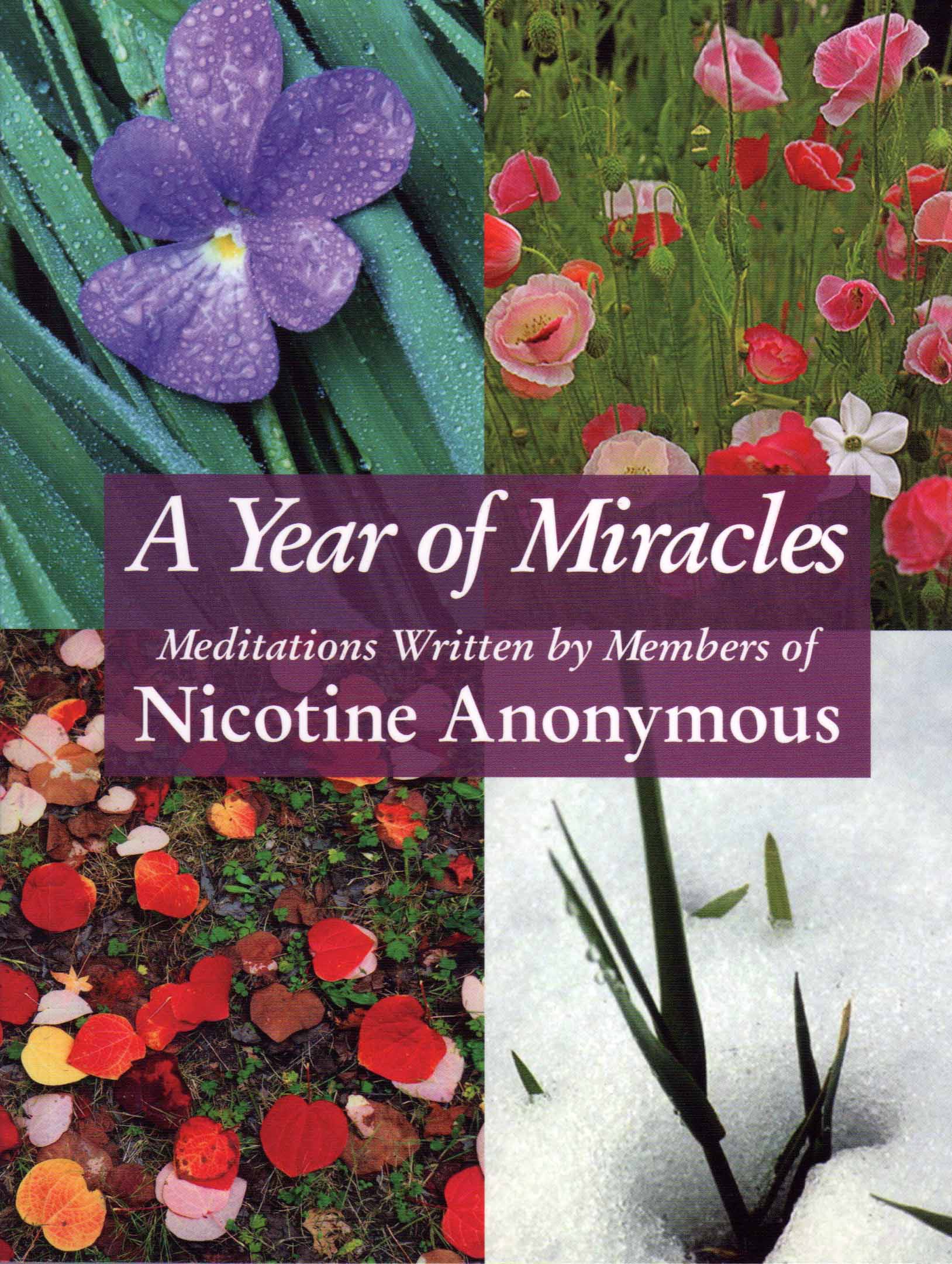 A Year Of Miracles Daily Meditations Nicotine Anonymous