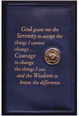 12x12 Blue Serenity Prayer Cover | My 12 Step Store