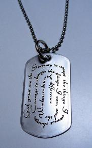 Dogtag necklace