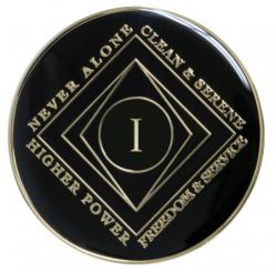 NA Tri-Plate Black Medallion