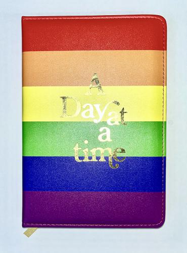 A Day At A Time Rainbow Journal