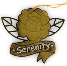 Serenity Rose Ornament